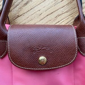 LONGCHAMP barely used PINK BAG